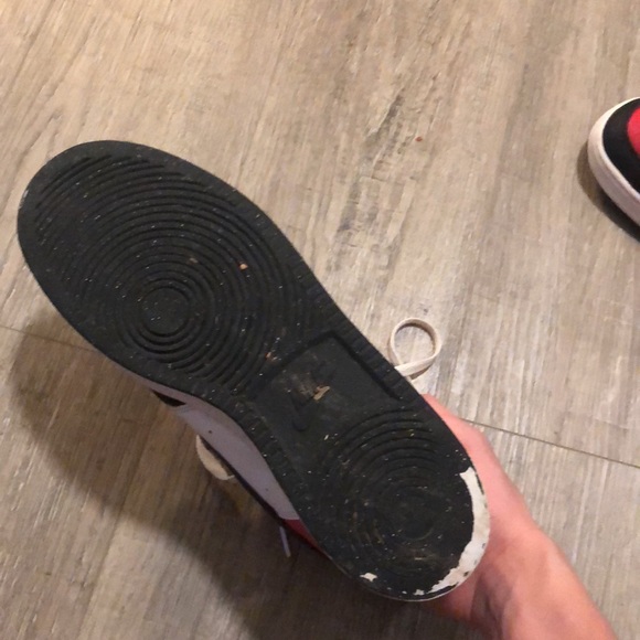 Nike Court Vision Mid: Red and Black Colorway - Picture 7 of 8